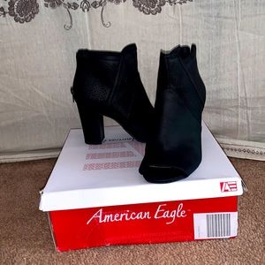 AE Open-Toe Booties